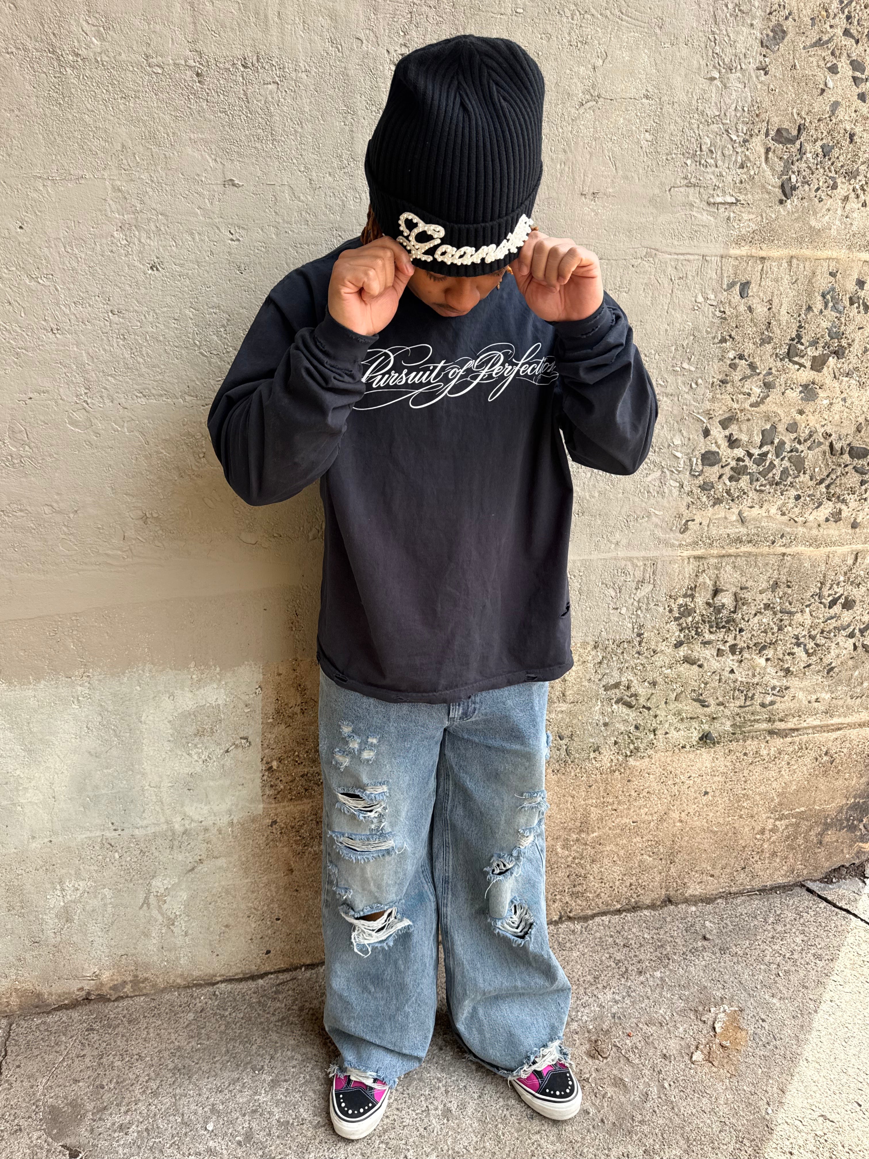 Pursuit of Perfection Longsleeve (Black)